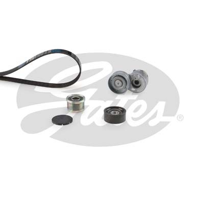 Ribbed belt set - belt, opel