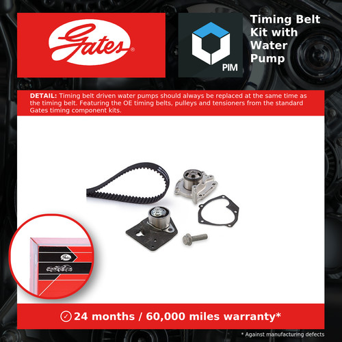 Timing belt water pump - timing, &