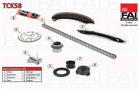Genuine fai timing chain - genuine, kit